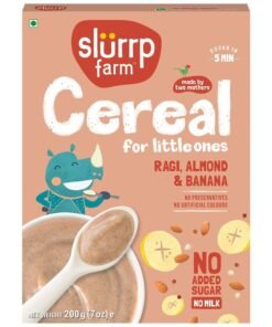 Slurrp Farm Finger Almond And Banana Cereal  200G