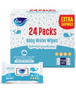 Fine Baby Gentle For Daily Use Water Wipes 24 x 72 Wipes
