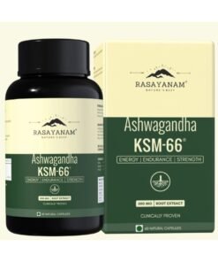 Rasayanam Ashwagandha Ksm66 500Mg  60 Capsules