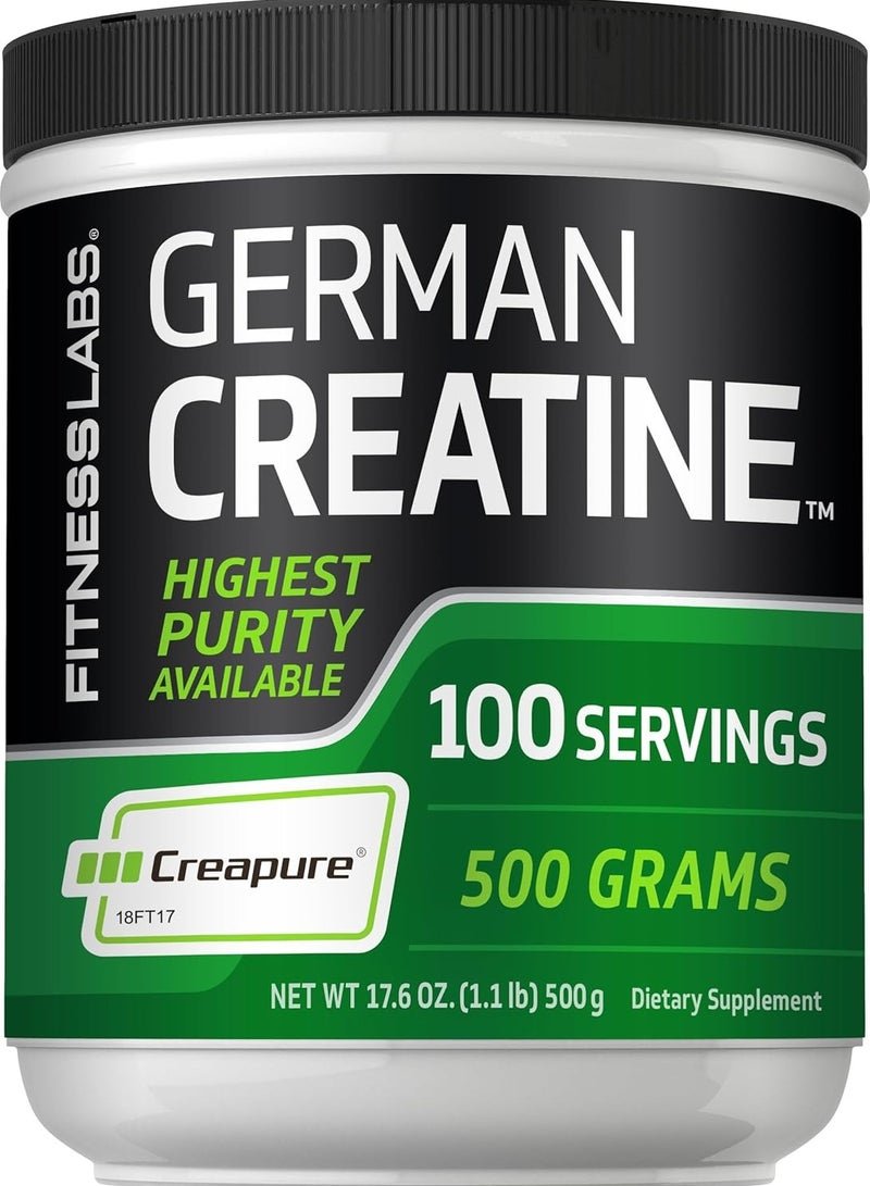 Fitness Labs German Creatine 100 Servings, 17.6 oz (1.1 Lb)