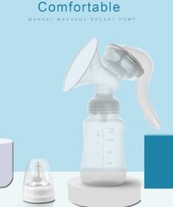 Alternative view of ALLTOMOM Portable Manual Silicone Breast Pump 150ML BPA-Free, Easy to Clean, Ideal for Travel and Home Use