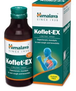 Himalaya Koflet Ex Linctus Syrup for Wet Cough and Bronchitis Sugar Free 100 ml