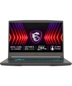 MSI Thin 15 B13UCX (Upgraded Version)Gaming Laptop With 15.6 Inch Full HD (1920x1080)144 Hz Display IPS, Intel core i5-13420H Processor/16GB RAM DDR4/512GB SSD/Windows 11 Home/4GB Nvidia GeForce RTX 2050 Graphics English/Arabic Cosmos Grey english_arabic Cosmos Grey