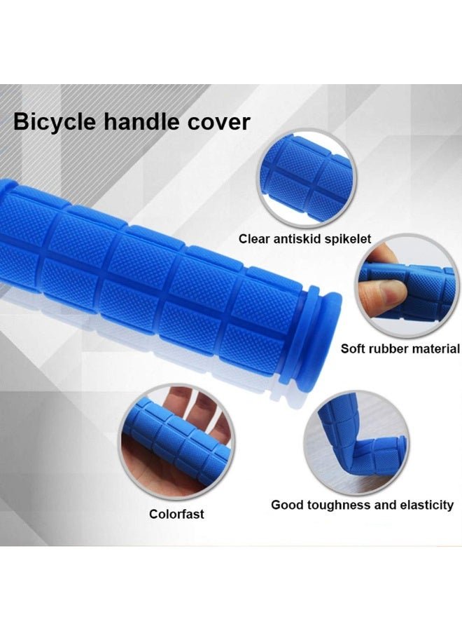 Daytoyz Soft Bicycle Handlebar Grips, Universal Cycling Grips Anti-Slip Rubber Shock-Absorbing Hand Grips Bicycle for Mountain Bike MTB - Image 5