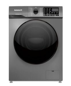 Admiral 8 kg Front‑Load Fully Automatic Washing Machine with 1200 RPM Spin, LED Display, 15 Wash Programs, Auto‑Restart, Child‑Lock & Stainless Steel Drum – Elegant Silver Finish-ADFW812SCP 8 kg ADFW812SCP Silver