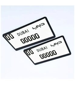 ETAVA Car Number Plate Frame Dubai | Short License Plate Holder | Premium Number Plate Cover Dubai | Front & Rear Plate Protector for Cars – Dubai Emirates