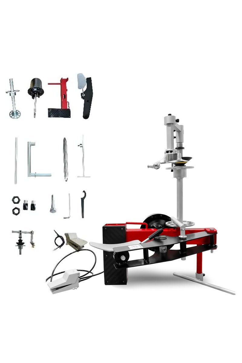 Portable Car Tire Changer – Roadside & Home Use | 12–21” | Heavy Duty, No Electricity