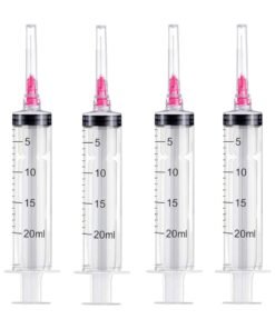 SKYLINE Disposable 20ml Syringe 18G 1 1/2Inch Luer Lock Individually-Wrapped