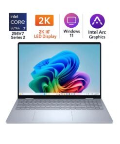 DELL (Upgraded Version) 16 Plus 2‑in‑1 16" 2K Touch Laptop Series 2 With Intel Core Ultra 7 256V Processor/16GB LPDDR5X/1TB SSD/Intel Arc Graphics With Wi‑Fi 7, Thunderbolt 4 – Copilot+ PC English Ice Blue