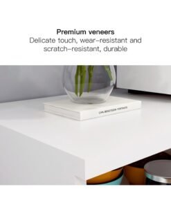 Sharpdo Modern Simple Multifunctional Kitchen Storage Cabinet Sideboard Storage Cabinet For Kitchen Storage Cabinet With Drawers 90*30*80cm - Image 3