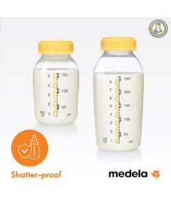 Medela Pack Of 3 Safe And Bpa Free Breast Milk Bottles With Accurate Measurement Markings And Compatible With Breast Pumps, 3 X 150 Ml - Image 3