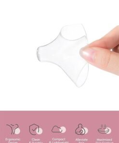 Alternative view of Sweet Life Nipple Shields Breastfeeding 20MM, Nipple Shell Guards for Nursing Newborn Baby, BPA Free Reusable Soft Silicone for Breastfeeding with Latch Difficulties or Flat or Inverted Nipples (2 Count)