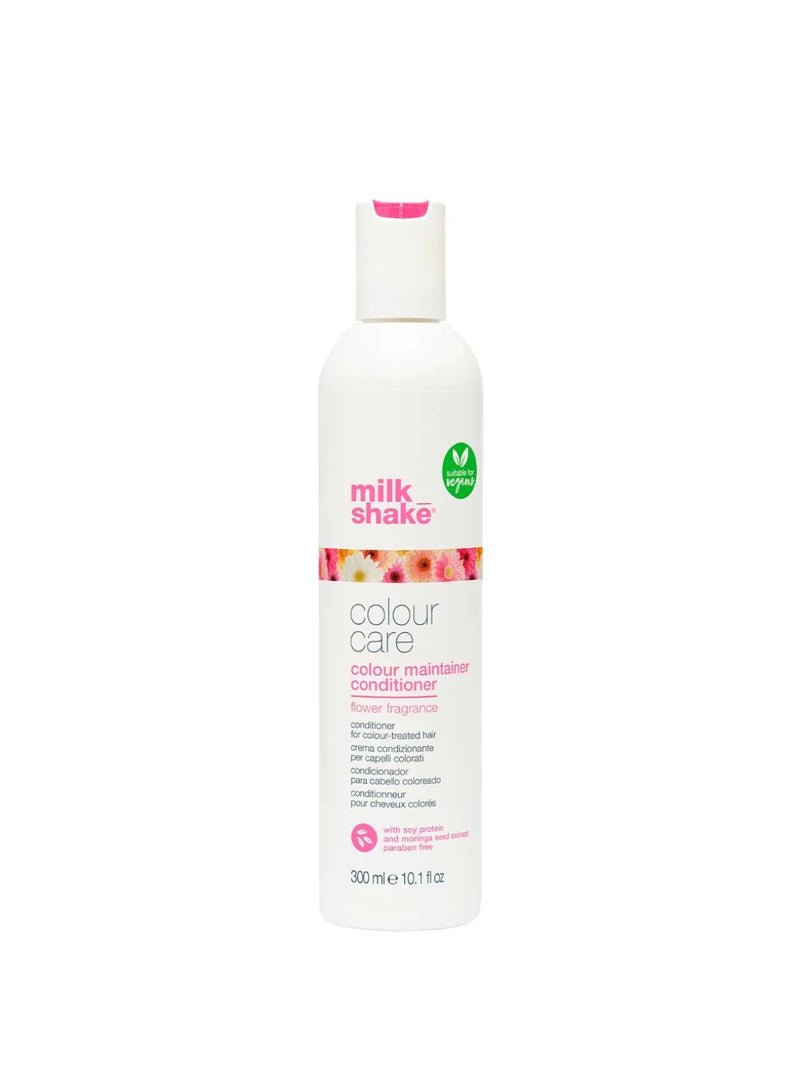 Milk Shake Vegan Colour Maintainer Conditioner with Soy Proteins & Moringa Oleifera - Moisturizes & Protects Color-Treated Hair, Leaves a Sweet Floral Scent (300 ml)
