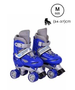 Rock Pow Kids Unisex Four Wheel Roller Skating Shoes M (34-37)cm