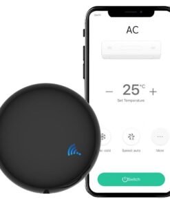 UanTii Smart Wifi IR Remote Controller Tuya Infrared Universal Remote Controller for Smart Home Control for AC TV Alexa and Google Home Siri Voice Control