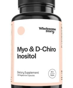 Wholesome Story Myo & D-Chiro Inositol 120 Vegetarian Capsules