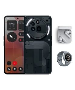 Nothing Phone 3a Pro 5G Dual SIM Black 12GB RAM 256GB With CMF Buds And CMF Watch Pro 2 - Middle East Version