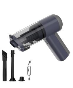 Rich Life Handheld Vacuum Cleaner Cordless | High Suction Power | Rechargeable Mini Air Duster 3-in-1 | Car & Home Wireless Vacuum | Model HD6673