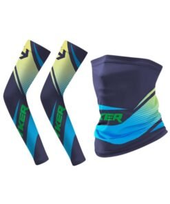 Alternative view of BreeJooy Anti-UV Arm Sleeve for Men Mask Cool Muff Summer Breathable Driving Arm Cover Cycling Sun Protection Neck Warmers Sports Elastic