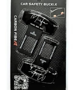 MIRFA 2 Pcs Car Seat Belt Buckle Alarm Stopper Clip Clamp