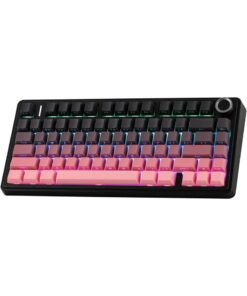 AULA F75 Pro Wireless Mechanical Keyboard,75% Gasket Hot Swappable Custom Keyboard,RGB Backlit,Pre-lubed Reaper Switches,Side Printed PBT Keycaps,2.4GHz/USB-C/BT5.0 Mechanical Gaming Keyboard