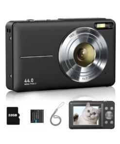 ASIV Digital Camera, 50MP Full HD 1080P Camera with 16x Zoom Anti-Shake, Compact Camera for Teens Girls Boys, Kids Camera with 32GB SD Card