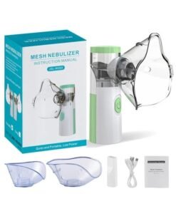 Kimaya Inhaler Device for Adults Inhaler Children's Inhaler Baby Portable Nebulizer Mesh Nebulizer with Mask and Mouthpiece Effective for Colds Asthma Respiratory Diseases