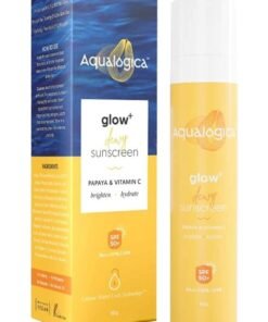 Aqualogica Glow+ Dewy Sunscreen SPF 50 PA+++ For UVA/B And Blue Light Protection, for Glowing And Well Protected Skin, Cream, 50G