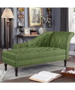 DIVINE FURNITURE Tufted One Right-Arm Chaise Lounge Sofa