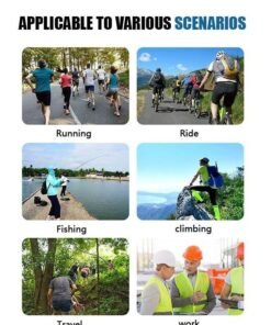 Healife Breathable Full Face Mask for Skiing, Motorcycle, Running, and UV Protection – Lightweight & Durable - Image 5