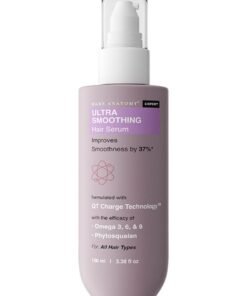 BARE ANATOMY Ultra Smoothing Hair Serum For Dry & Frizzy Hair | Restores Smoothness & Texture | Powered By Carbohydrate Complex & Niacinamide | For Women & Men | SLS & Paraben Free | Vegan | 100ml