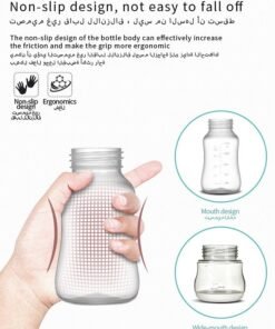 Alternative view of ALLTOMOM Double Electric Breast Pump with 2 Modes 9 Levels BPA Free 150ml * 2 Bottles Silent Design Memory Function Auto Shutoff for Easy Use