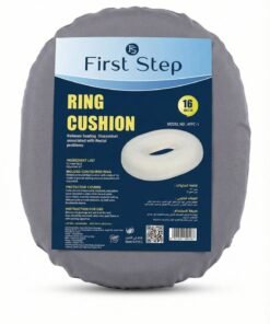Focus 16-Inch Donut Seat Cushion – Orthopedic Ring Pillow for Tailbone, Coccyx & Hemorrhoid Comfort, Pressure Relief Cushion for Prolonged Sitting, Office Chair, Car, Wheelchair & Home Use – Ergonomic Foam Donut Pillow for Pain Relief & Support