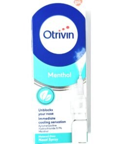 OTRIVIN Menthol Metered Dose Nasal Spray