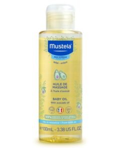 Mustela Hypoallergenic Baby Massage Oil With Avocado Oil, 100ml
