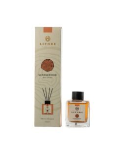 Litore Reed Room Diffuser - Sandalwood Fragrance 100 ml
