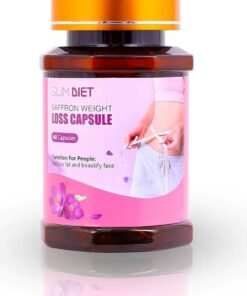 Slim Body Slim Diet Saffron Weight Loss Capsules (60 Capsules) – Burn Fat & Control Hunger Naturally