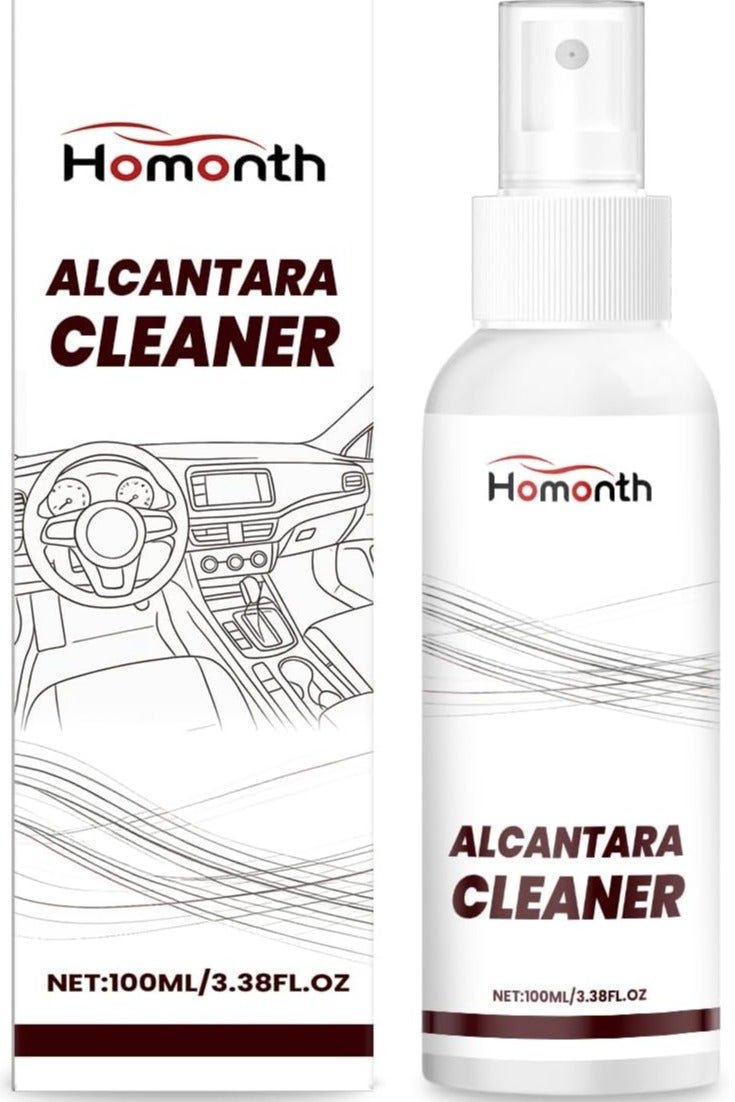 Homonth Total Interior Cleaner & Protectant, 100ML Automobile Interior Care Spray, Safe for Cars, Trucks, Motorcycles, RVs, and More, Residue-Free & UV Protection