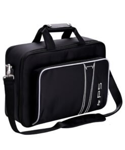 Skycare Case Storage Bag, Carrying Case Compatible with PS5 Disc and Digital Edition, Travel Bag for Controller, Included Silicone Cover Skin Protector