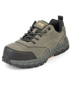 JCB Sports Lace 3" Safety Shoes for Men JCB-001C | Composite Toe – Waterproof, Puncture, Oil, Heat Resistant, EH Protection, ASTM F2413-18 Certified – Dark Grey