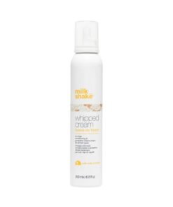 Milk Shake Leave-In Conditioning Whipped Cream for Dry & Color Treated Hair – Lightweight Moisturizer with Milk Proteins & Integrity 41 Complex for Softness, Shine & Manageability, 200ml