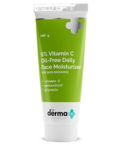 THE derma Co 5% Vitamin C Oil-Free Daily Face Moisturizer for Skin Radiance - 100g