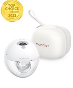 Momcozy M5 Single Breast Pump Electric, Hands Free, Wearable Breast Pump of Baby Mouth, 3 Modes and 9 Levels