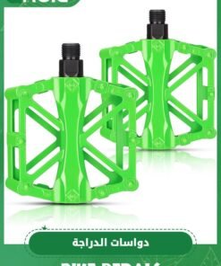 GROIC 1 Pair Mountain Bike Pedals MTB Bicycle Flat Pedals, 9/16'' CNC Aluminum Durable Sealed Bearing for Most Bikes BMX MTB Enduro Downhill Trail