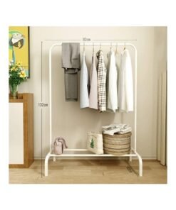 XiuWoo Floor Standing Cloth Rack White