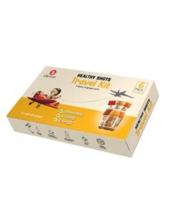 The Ginger People Travel Kit | Ginger, Ginseng, and Turmeric Shots Pack of 6