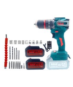 BONAI 88VF Cordless Brushless Impact Drill, 2-Speed Power Driver, 50-60N.m Torque, 13mm Chuck, 1300rpm,  Reversible Electric Screwdriver with Battery & Tool Kit