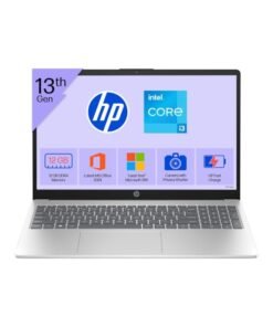 HP 15 Business Laptop With 15-Inch FHD Touch Screen Display,Core i3-1315U Processor/32GB RAM/1TB SSD/Intel UHD Graphics/Windows 11 With free Office 365 English (15-FD0123DX) English silver
