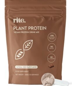 Rite Vegan Protein Powder - Chocolate Flavour - 450g
