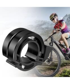 Sweet seven Double Aluminum Bicycle Bell with Loud Bicycle Bell by Clear Sound for 21mm-22mm Handlebars on Mountain Bikes and Road Bikes for Adults and Children
